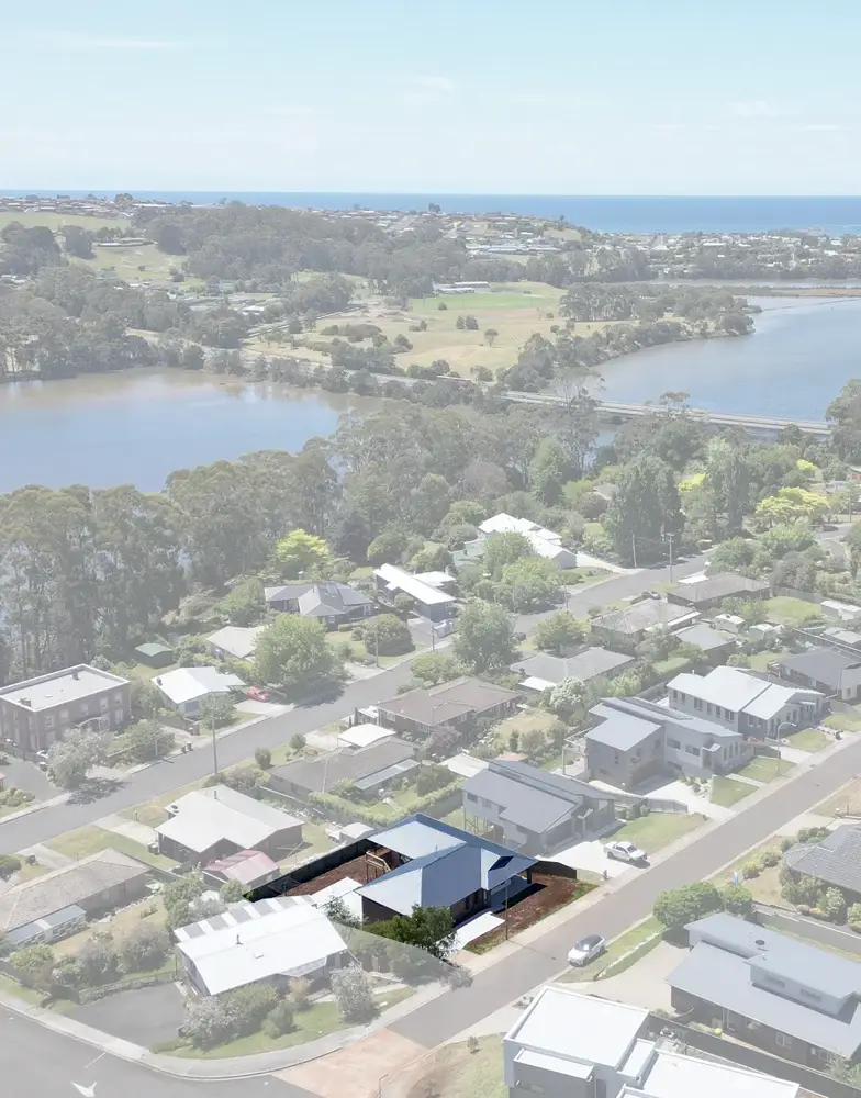 Maisie Place building highlighted in its location