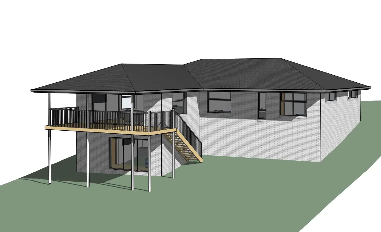 render of the exterior of the building